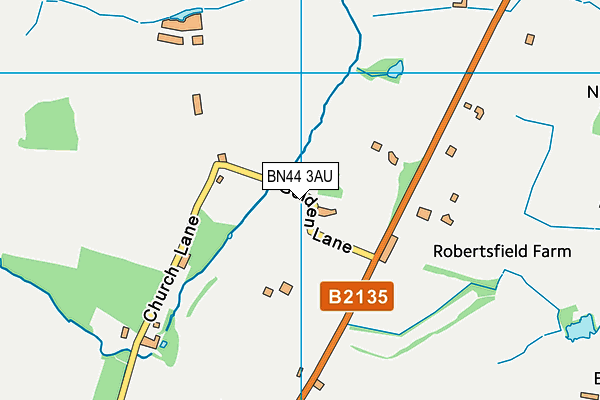 BN44 3AU map - OS VectorMap District (Ordnance Survey) BN44 3AU map - OS VectorMap District (Ordnance Survey)