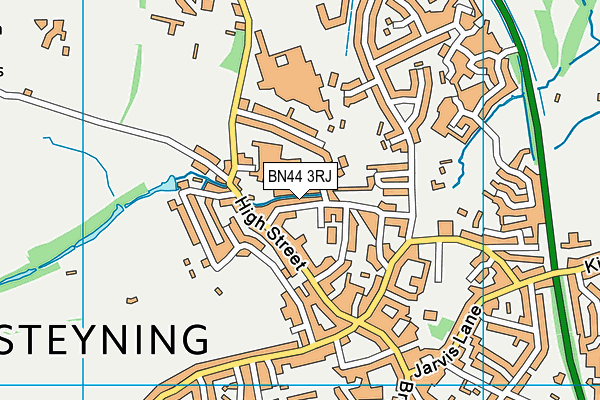 BN44 3RJ map - OS VectorMap District (Ordnance Survey) BN44 3RJ map - OS VectorMap District (Ordnance Survey)