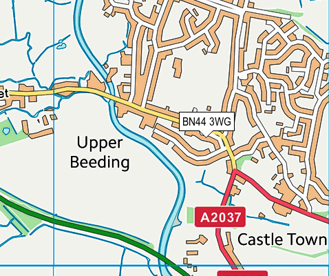 BN44 3WG map - OS VectorMap District (Ordnance Survey) BN44 3WG map - OS VectorMap District (Ordnance Survey)