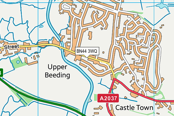 BN44 3WQ map - OS VectorMap District (Ordnance Survey) BN44 3WQ map - OS VectorMap District (Ordnance Survey)