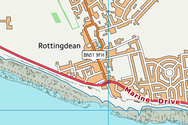 BN51 9FH map - OS VectorMap District (Ordnance Survey) BN51 9FH map - OS VectorMap District (Ordnance Survey)