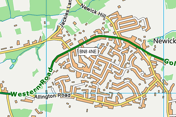 BN8 4NE map - OS VectorMap District (Ordnance Survey) BN8 4NE map - OS VectorMap District (Ordnance Survey)