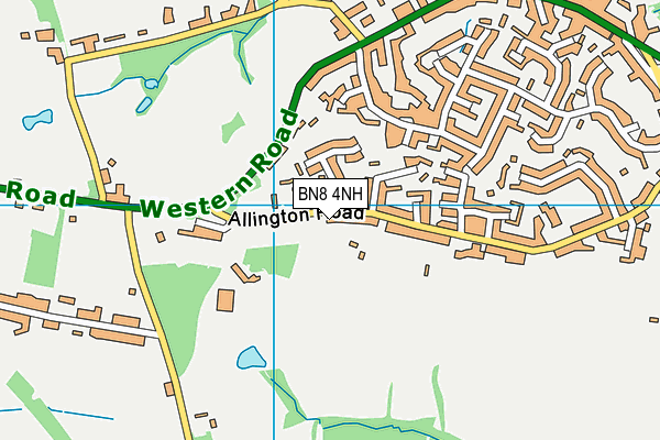 BN8 4NH map - OS VectorMap District (Ordnance Survey)