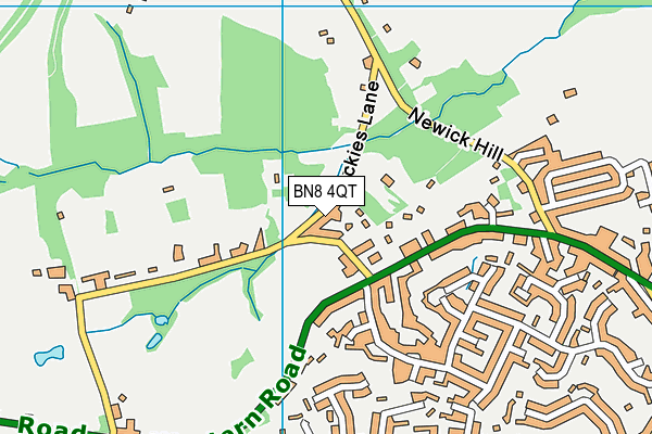 BN8 4QT map - OS VectorMap District (Ordnance Survey) BN8 4QT map - OS VectorMap District (Ordnance Survey)