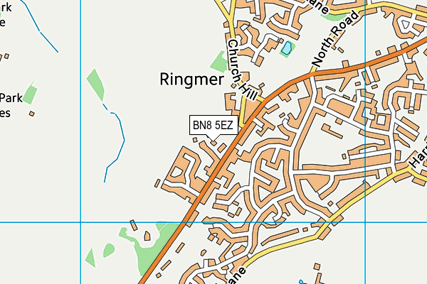 BN8 5EZ map - OS VectorMap District (Ordnance Survey) BN8 5EZ map - OS VectorMap District (Ordnance Survey)