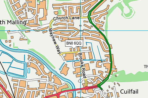 BN8 6QQ map - OS VectorMap District (Ordnance Survey) BN8 6QQ map - OS VectorMap District (Ordnance Survey)