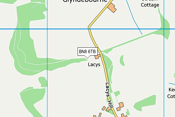 BN8 6TB map - OS VectorMap District (Ordnance Survey) BN8 6TB map - OS VectorMap District (Ordnance Survey)