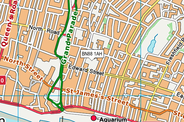 BN88 1AH map - OS VectorMap District (Ordnance Survey) BN88 1AH map - OS VectorMap District (Ordnance Survey)