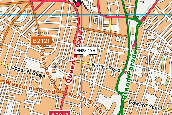 BN88 1YR map - OS VectorMap District (Ordnance Survey) BN88 1YR map - OS VectorMap District (Ordnance Survey)