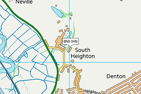 BN9 0HN map - OS VectorMap District (Ordnance Survey) BN9 0HN map - OS VectorMap District (Ordnance Survey)