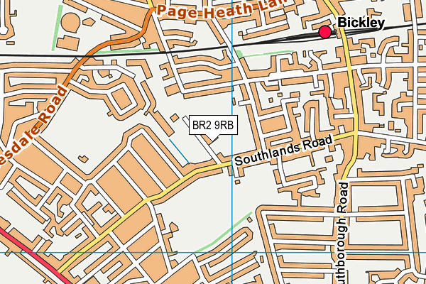 BR2 9RB map - OS VectorMap District (Ordnance Survey) BR2 9RB map - OS VectorMap District (Ordnance Survey)