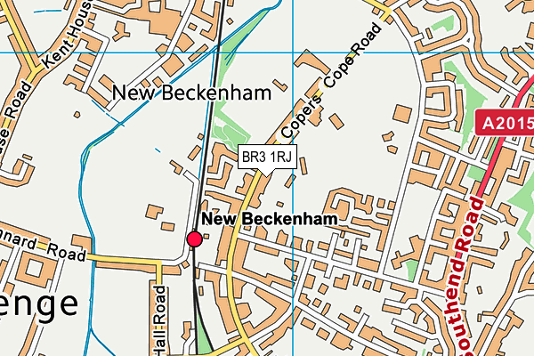 BR3 1RJ map - OS VectorMap District (Ordnance Survey) BR3 1RJ map - OS VectorMap District (Ordnance Survey)