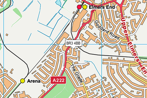 BR3 4BB map - OS VectorMap District (Ordnance Survey) BR3 4BB map - OS VectorMap District (Ordnance Survey)