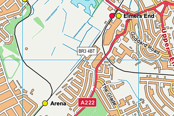 BR3 4BT map - OS VectorMap District (Ordnance Survey) BR3 4BT map - OS VectorMap District (Ordnance Survey)