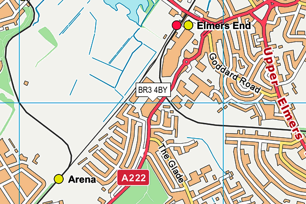BR3 4BY map - OS VectorMap District (Ordnance Survey) BR3 4BY map - OS VectorMap District (Ordnance Survey)