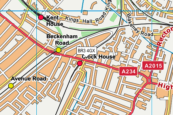 BR3 4GX map - OS VectorMap District (Ordnance Survey) BR3 4GX map - OS VectorMap District (Ordnance Survey)
