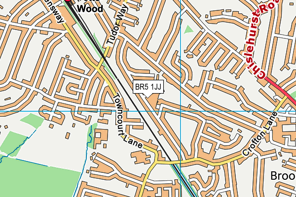 BR5 1JJ map - OS VectorMap District (Ordnance Survey) BR5 1JJ map - OS VectorMap District (Ordnance Survey)