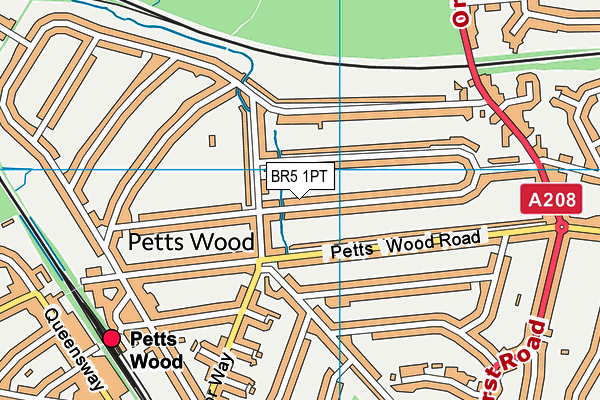 BR5 1PT map - OS VectorMap District (Ordnance Survey) BR5 1PT map - OS VectorMap District (Ordnance Survey)