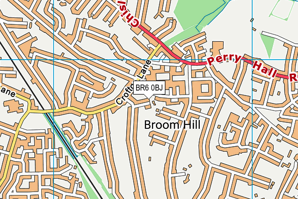 BR6 0BJ map - OS VectorMap District (Ordnance Survey) BR6 0BJ map - OS VectorMap District (Ordnance Survey)