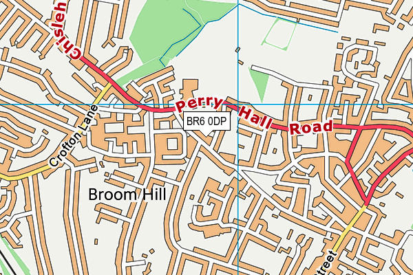 BR6 0DP map - OS VectorMap District (Ordnance Survey) BR6 0DP map - OS VectorMap District (Ordnance Survey)