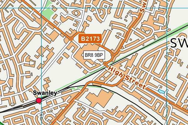 BR8 9BP map - OS VectorMap District (Ordnance Survey) BR8 9BP map - OS VectorMap District (Ordnance Survey)
