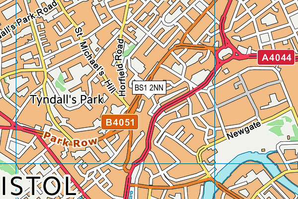 BS1 2NN map - OS VectorMap District (Ordnance Survey) BS1 2NN map - OS VectorMap District (Ordnance Survey)