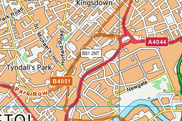 BS1 2NT map - OS VectorMap District (Ordnance Survey) BS1 2NT map - OS VectorMap District (Ordnance Survey)
