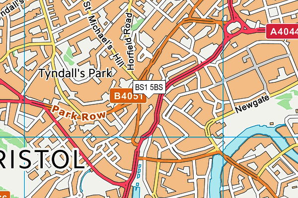 BS1 5BS map - OS VectorMap District (Ordnance Survey) BS1 5BS map - OS VectorMap District (Ordnance Survey)