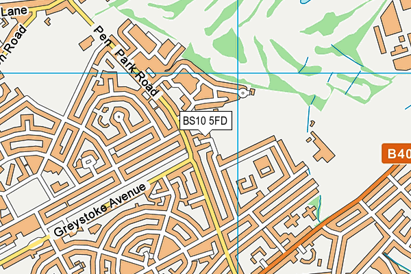 BS10 5FD map - OS VectorMap District (Ordnance Survey) BS10 5FD map - OS VectorMap District (Ordnance Survey)