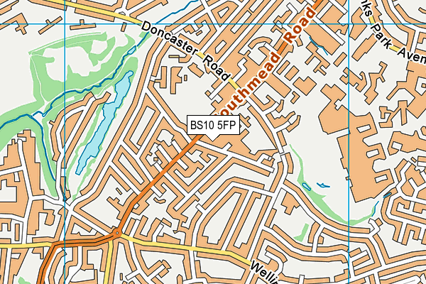 BS10 5FP map - OS VectorMap District (Ordnance Survey) BS10 5FP map - OS VectorMap District (Ordnance Survey)