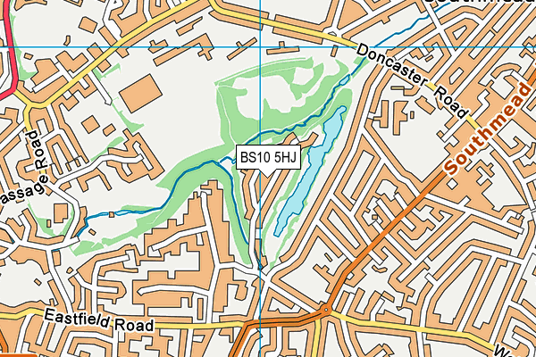 BS10 5HJ map - OS VectorMap District (Ordnance Survey) BS10 5HJ map - OS VectorMap District (Ordnance Survey)