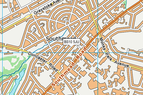BS10 5JU map - OS VectorMap District (Ordnance Survey) BS10 5JU map - OS VectorMap District (Ordnance Survey)