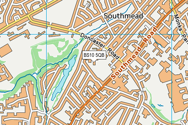 BS10 5QB map - OS VectorMap District (Ordnance Survey) BS10 5QB map - OS VectorMap District (Ordnance Survey)