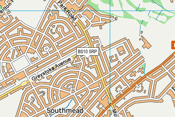 BS10 5RP map - OS VectorMap District (Ordnance Survey) BS10 5RP map - OS VectorMap District (Ordnance Survey)