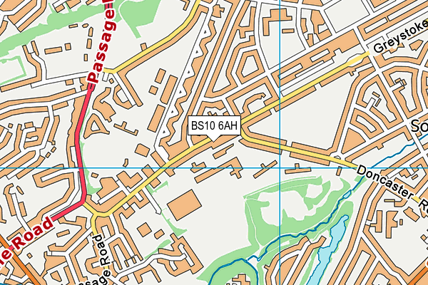 BS10 6AH map - OS VectorMap District (Ordnance Survey) BS10 6AH map - OS VectorMap District (Ordnance Survey)