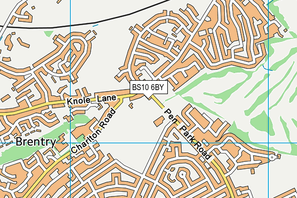 BS10 6BY map - OS VectorMap District (Ordnance Survey) BS10 6BY map - OS VectorMap District (Ordnance Survey)