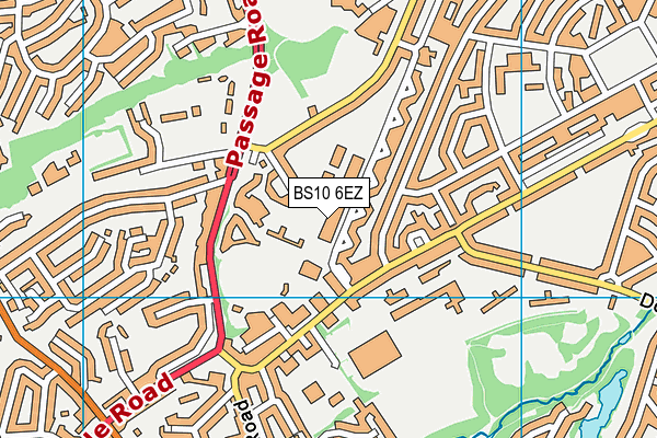 BS10 6EZ map - OS VectorMap District (Ordnance Survey) BS10 6EZ map - OS VectorMap District (Ordnance Survey)