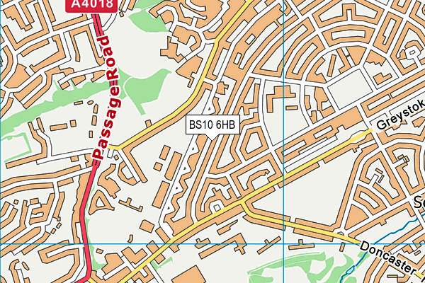 BS10 6HB map - OS VectorMap District (Ordnance Survey) BS10 6HB map - OS VectorMap District (Ordnance Survey)