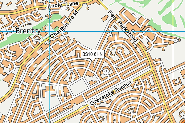 BS10 6HN map - OS VectorMap District (Ordnance Survey) BS10 6HN map - OS VectorMap District (Ordnance Survey)