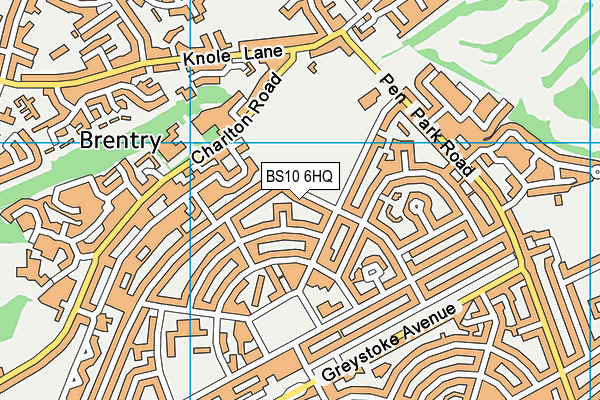 BS10 6HQ map - OS VectorMap District (Ordnance Survey) BS10 6HQ map - OS VectorMap District (Ordnance Survey)