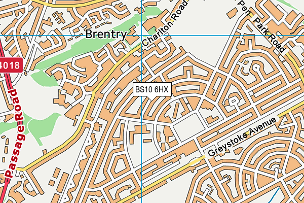 BS10 6HX map - OS VectorMap District (Ordnance Survey) BS10 6HX map - OS VectorMap District (Ordnance Survey)