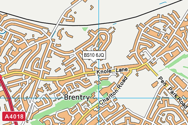 BS10 6JQ map - OS VectorMap District (Ordnance Survey) BS10 6JQ map - OS VectorMap District (Ordnance Survey)