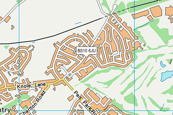 BS10 6JU map - OS VectorMap District (Ordnance Survey) BS10 6JU map - OS VectorMap District (Ordnance Survey)