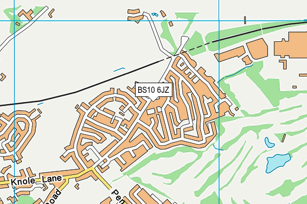 BS10 6JZ map - OS VectorMap District (Ordnance Survey) BS10 6JZ map - OS VectorMap District (Ordnance Survey)