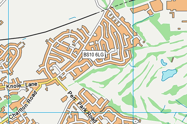 BS10 6LG map - OS VectorMap District (Ordnance Survey) BS10 6LG map - OS VectorMap District (Ordnance Survey)