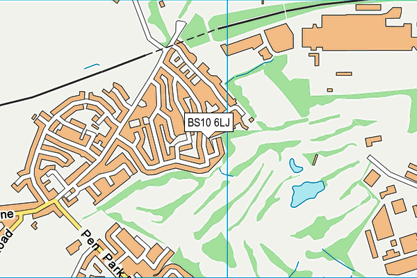 BS10 6LJ map - OS VectorMap District (Ordnance Survey) BS10 6LJ map - OS VectorMap District (Ordnance Survey)