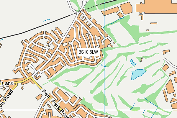 BS10 6LW map - OS VectorMap District (Ordnance Survey) BS10 6LW map - OS VectorMap District (Ordnance Survey)