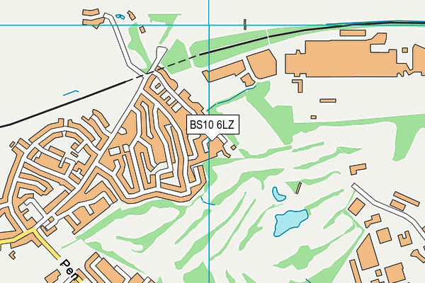 BS10 6LZ map - OS VectorMap District (Ordnance Survey) BS10 6LZ map - OS VectorMap District (Ordnance Survey)
