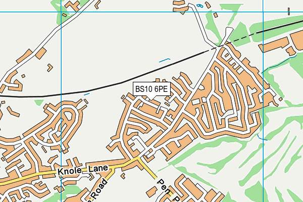 BS10 6PE map - OS VectorMap District (Ordnance Survey) BS10 6PE map - OS VectorMap District (Ordnance Survey)