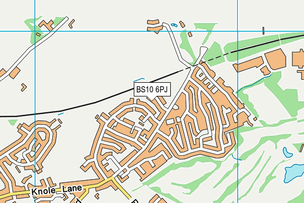 BS10 6PJ map - OS VectorMap District (Ordnance Survey) BS10 6PJ map - OS VectorMap District (Ordnance Survey)